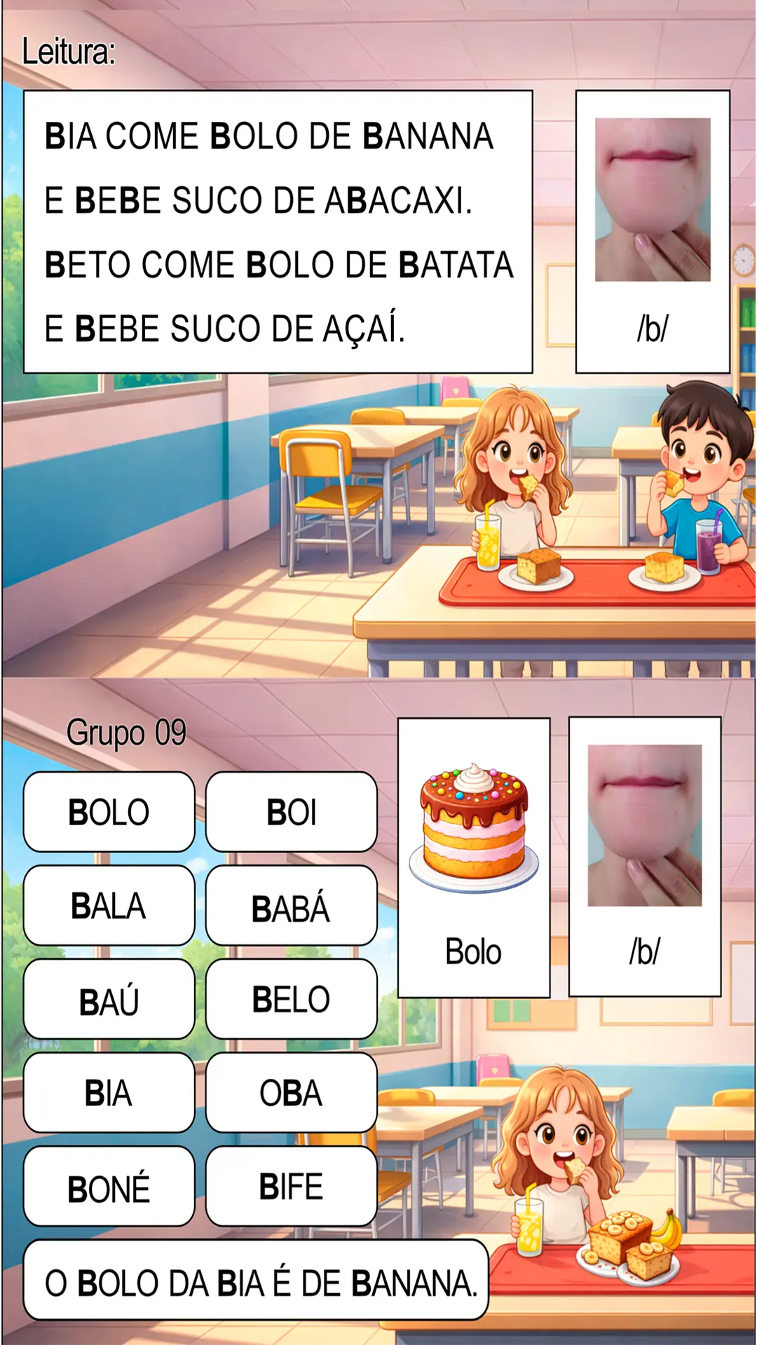 Atividades lúdicas para pré-alfabetização com cores e formas